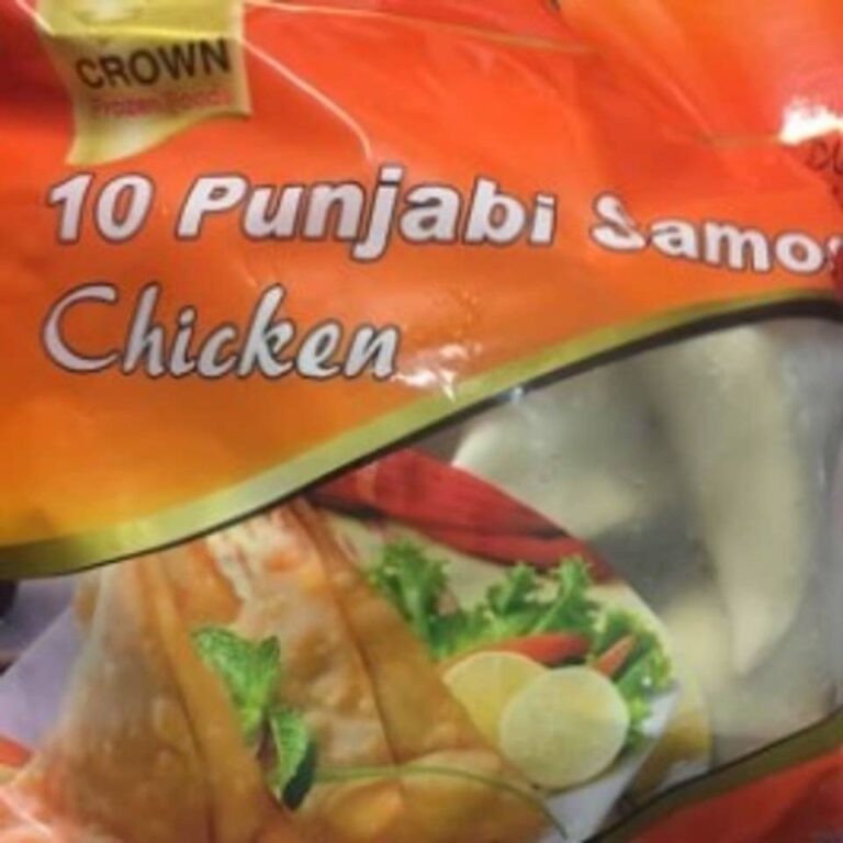 Crown Chicken Punjabi Samosa 10pcs Authentic India